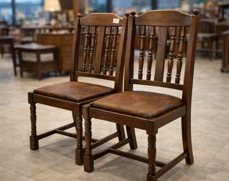 カリモクコロニアルダイニングセット-04