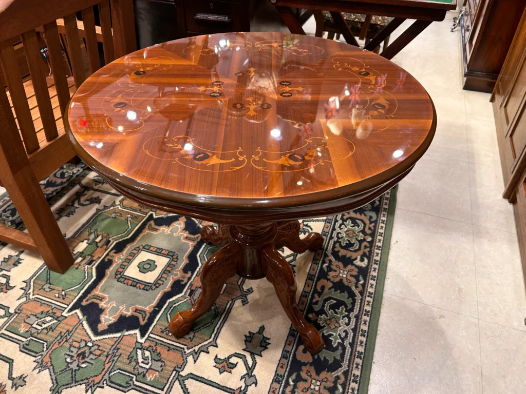 イタリア象嵌彫コーヒーテーブル