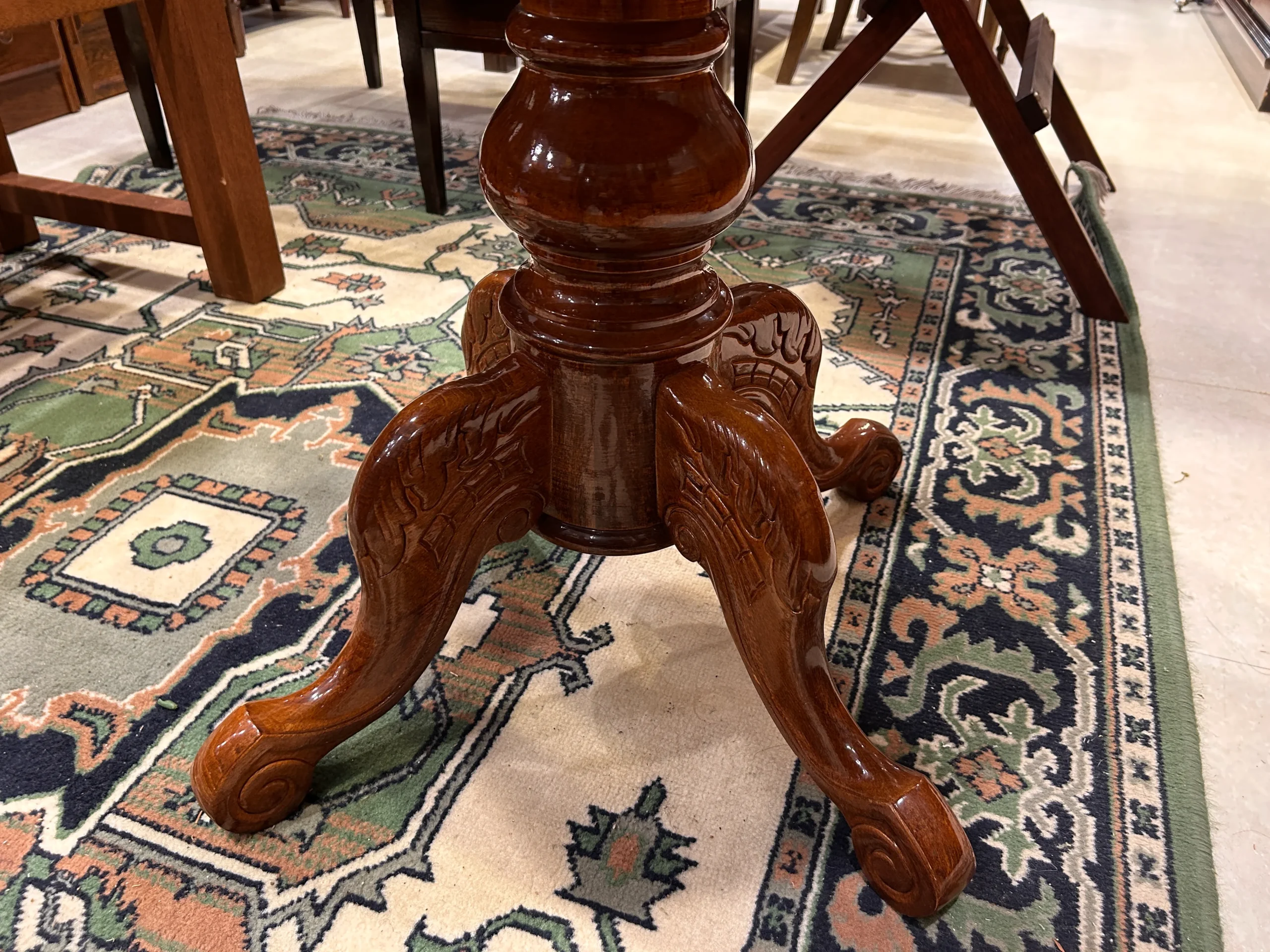 イタリア象嵌彫コーヒーテーブル-03