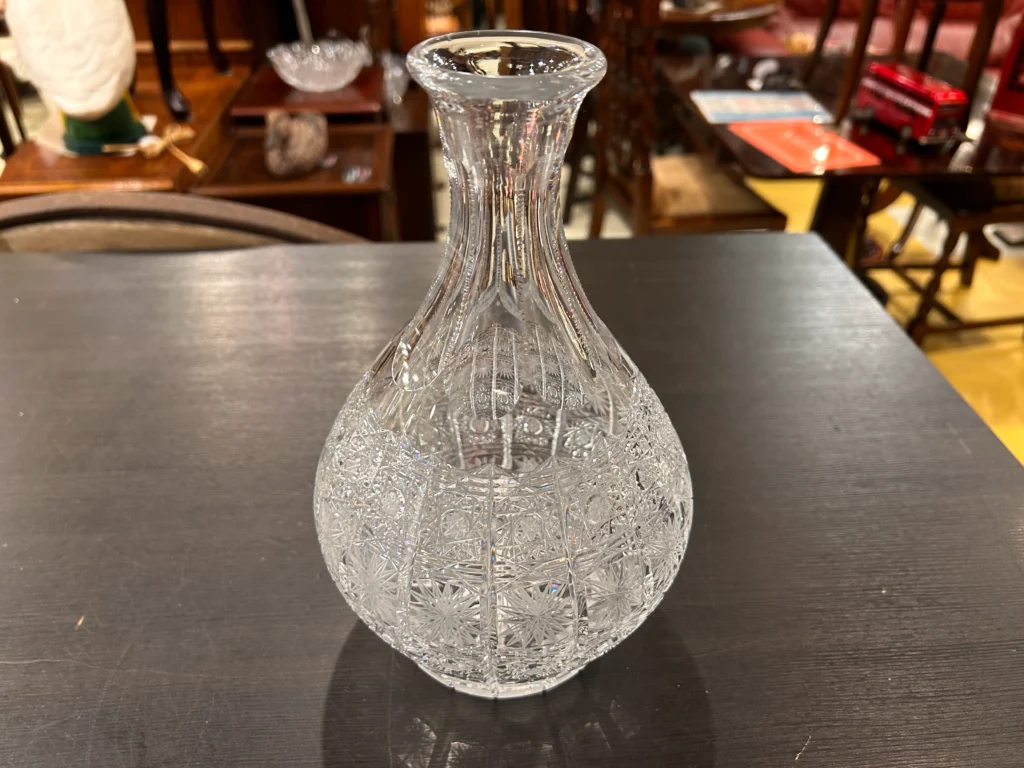 ボヘミアクリスタルフラワーベース