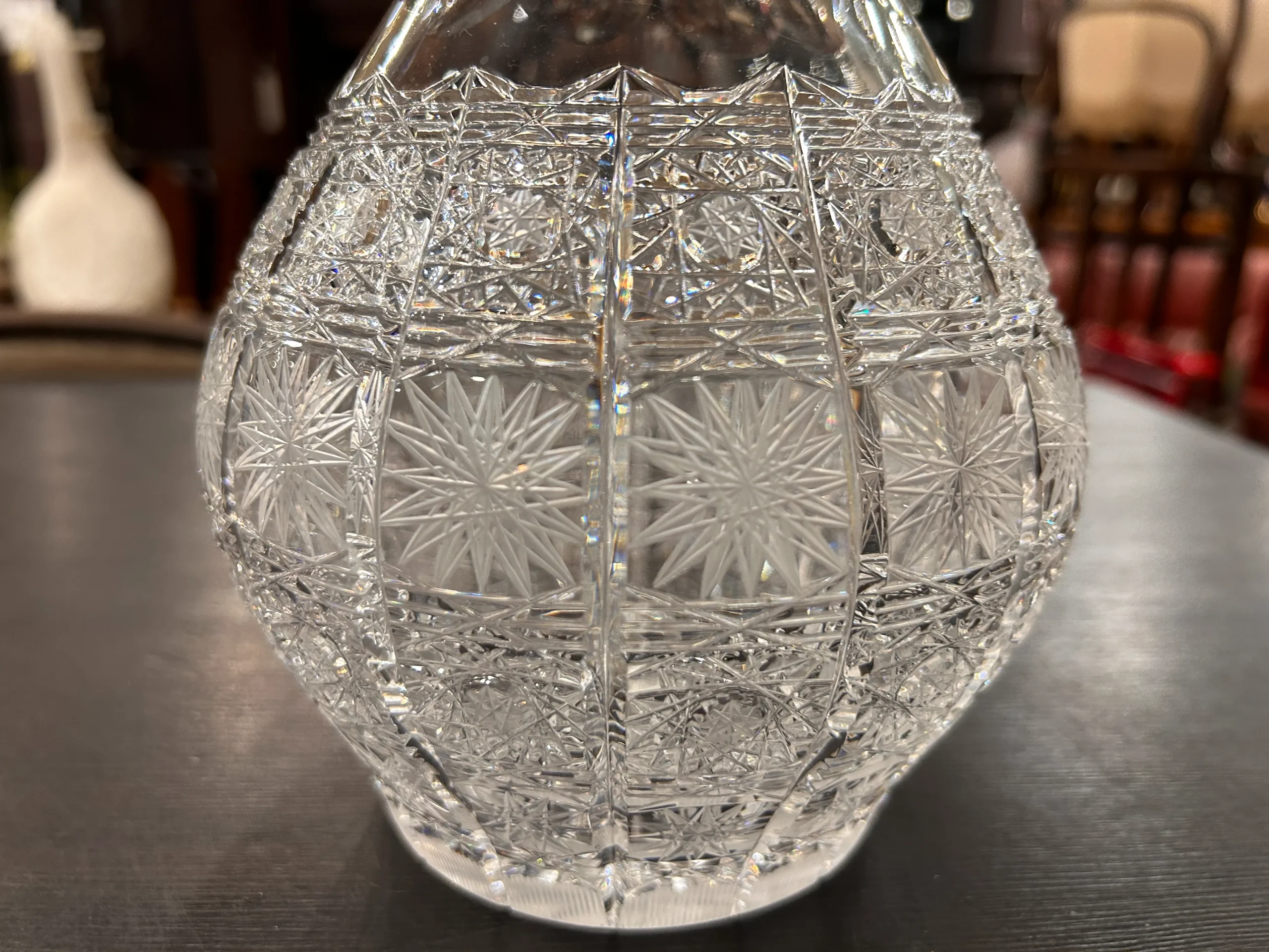 ボヘミアクリスタルフラワーベース-01