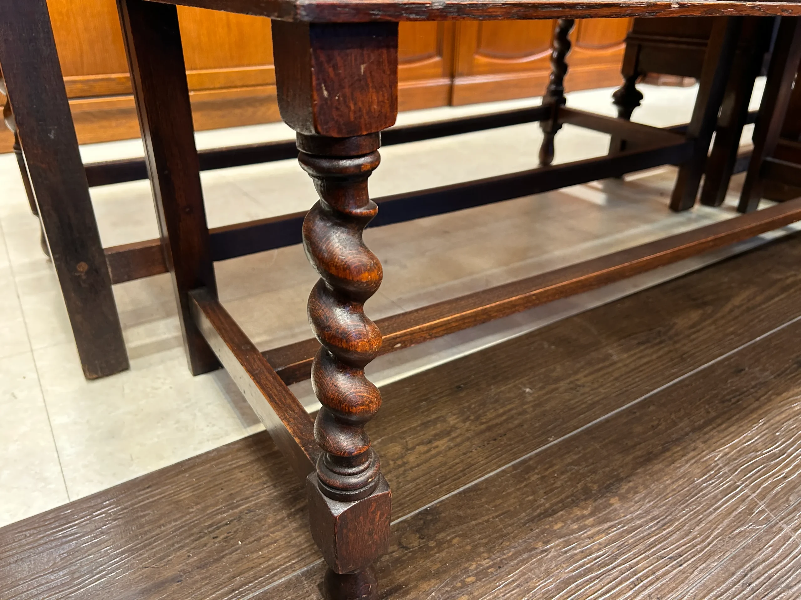 イギリスアンティークミラーバックサイドボード-04